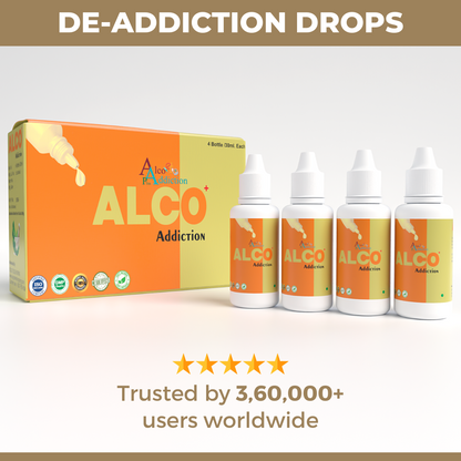 Alco Plus Addiction Drops: Ayurvedic Medicine to Get Rid of Alcohol, Nicotine & Drug Addiction